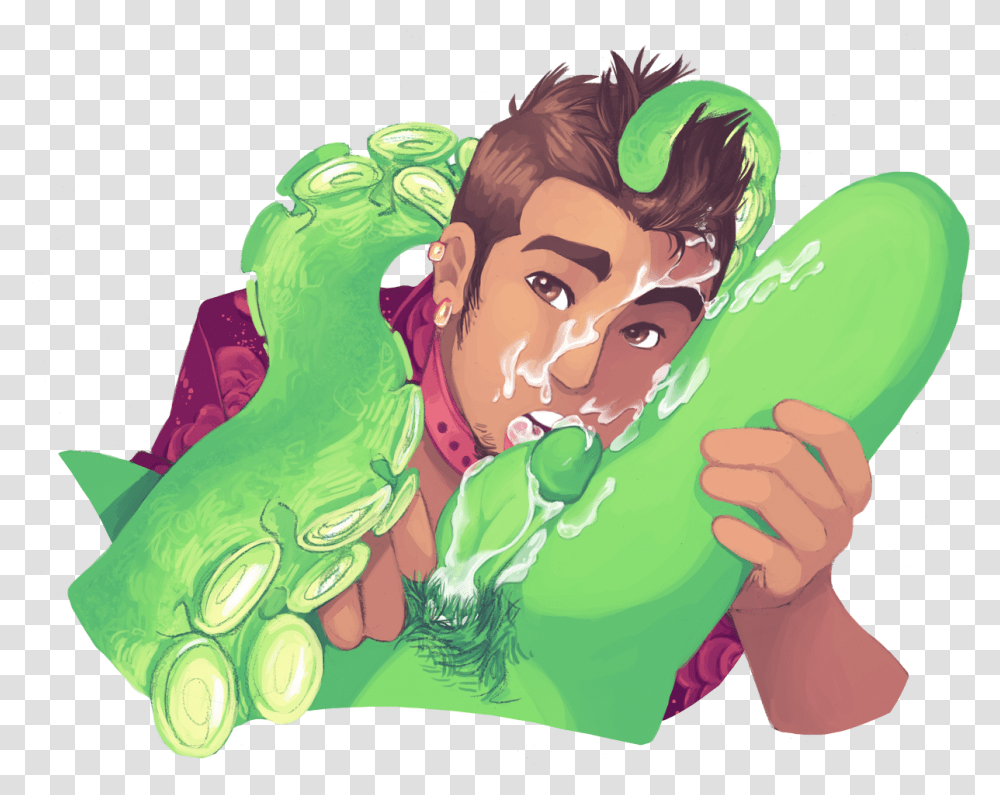 Beast Boy, Person, Drawing Transparent Png