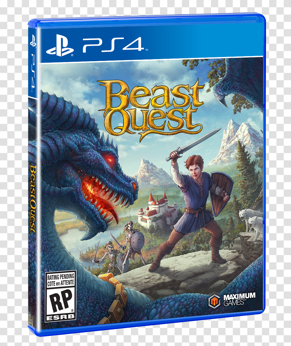 Beast Quest Xbox One, Person, Human, Dinosaur, Reptile Transparent Png