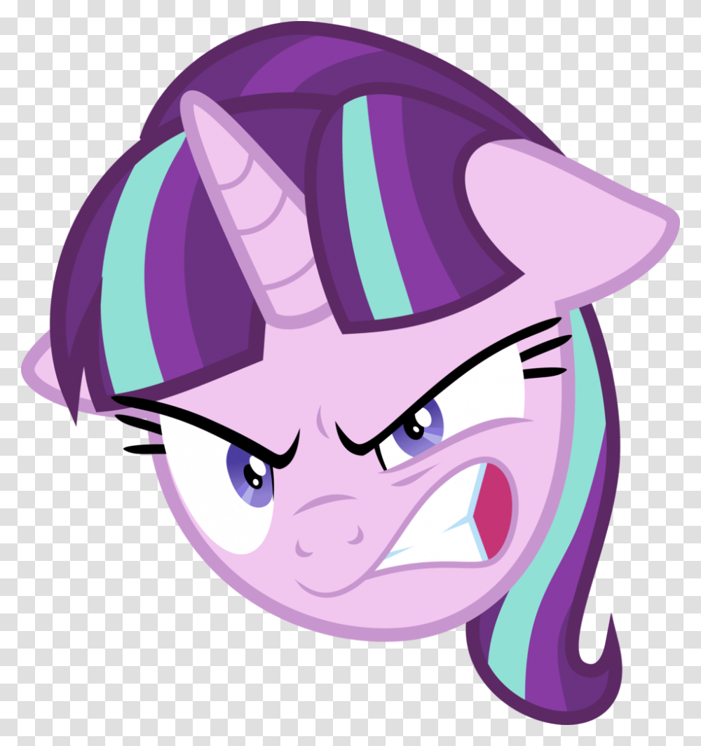 Beast Vector Face My Little Pony Starlight Glimmer Face, Apparel Transparent Png