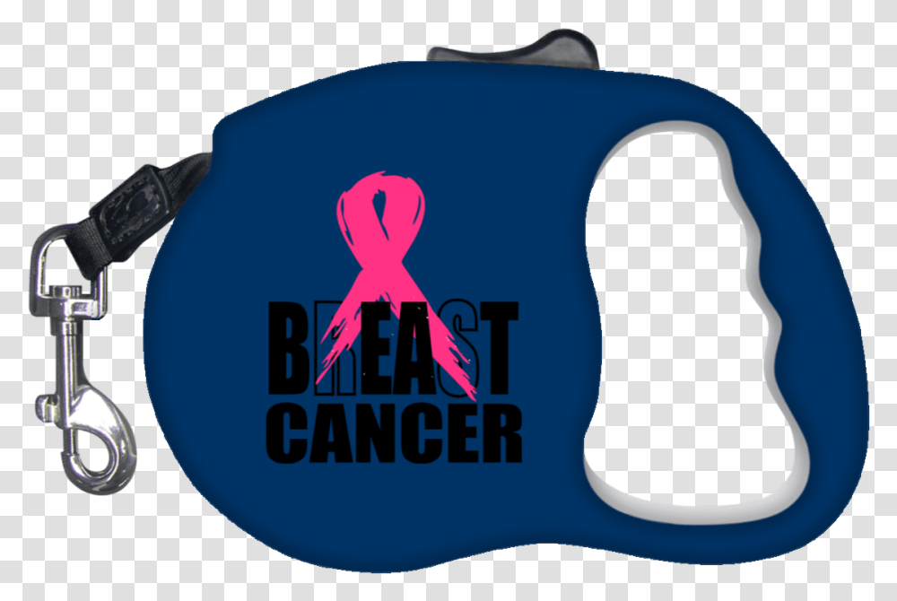 Beat Breast Cancer Retractable Dog Leash Pets Leash, Word, Logo Transparent Png