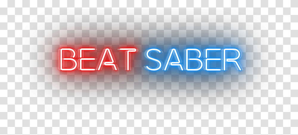 Beat Saber Logo, Light, Neon Transparent Png