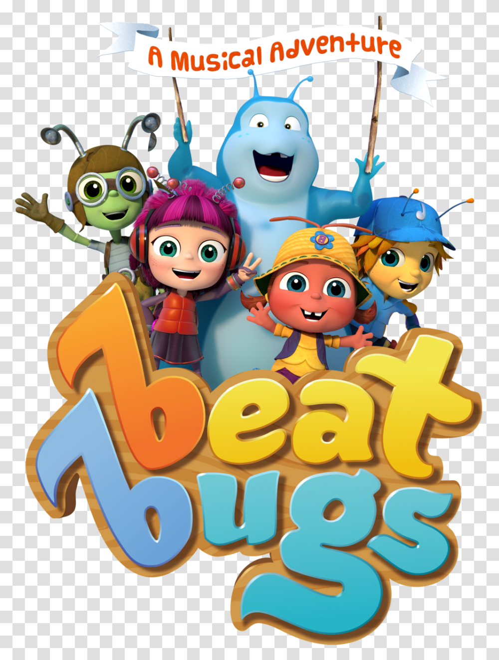 Beatbugs Poster Logo Beat Bugs A Musical Adventure, Crowd, Photography Transparent Png