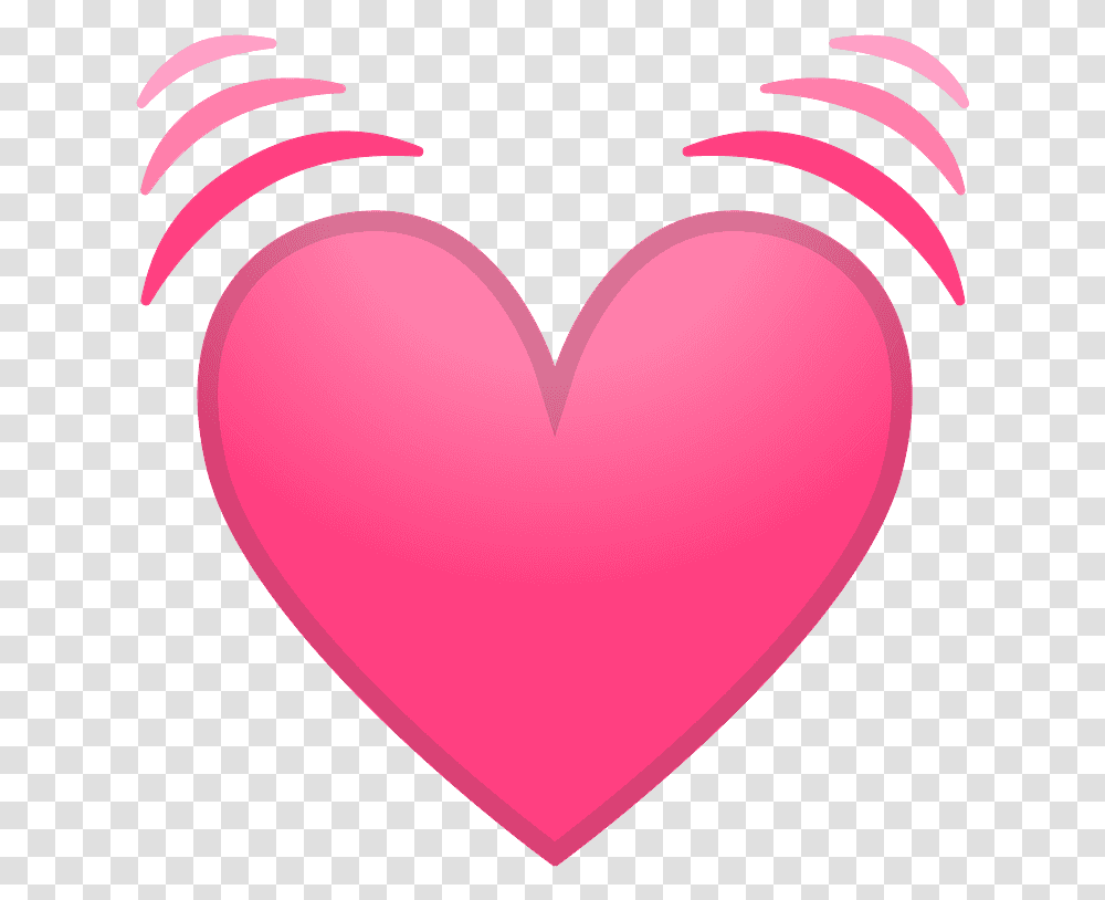 Beating Heart Emoji Clipart Emoji Schlagendes Herz, Balloon Transparent Png