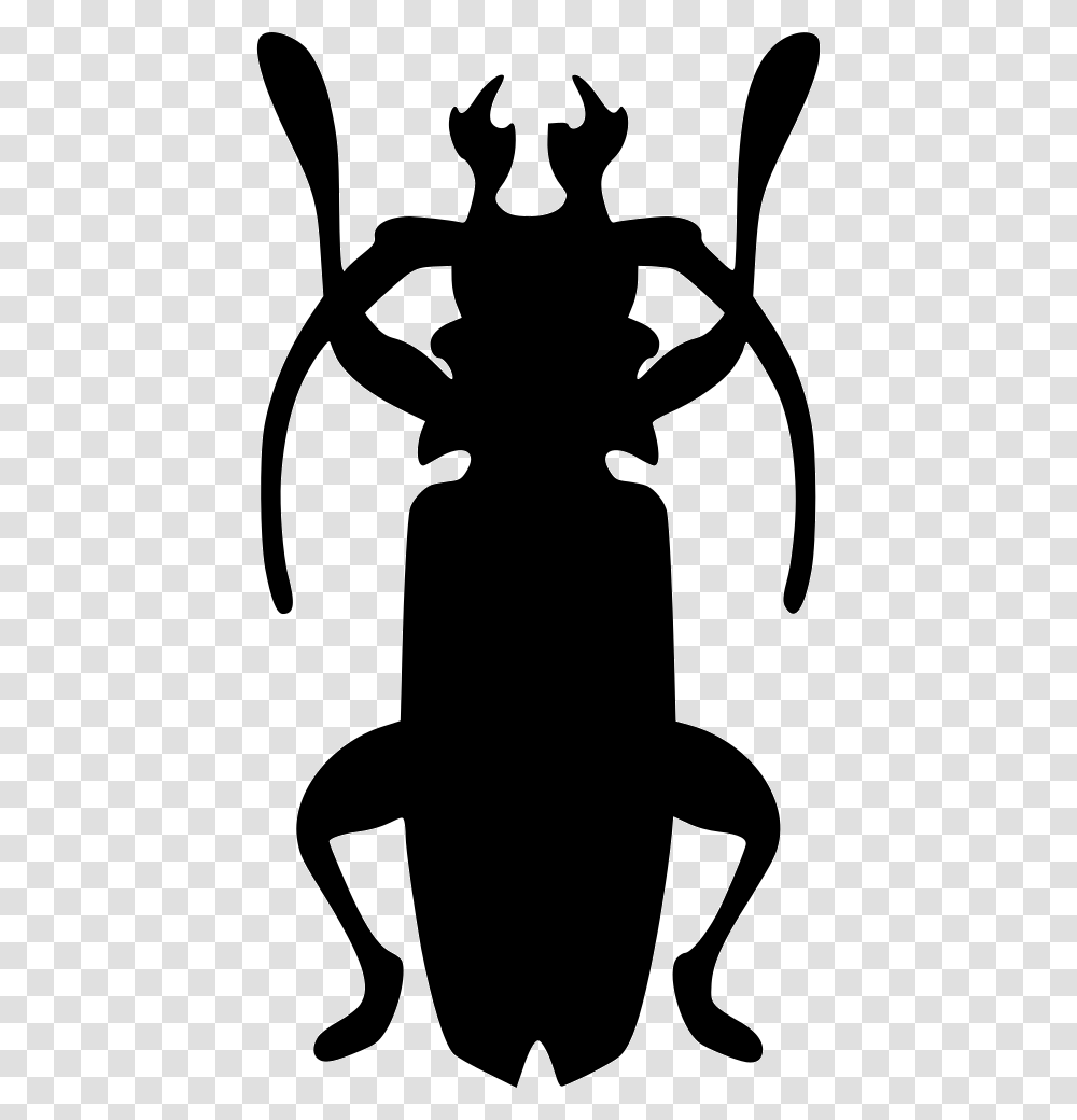 Beatle Nature Cockroach Roach, Silhouette, Stencil, Person, Human Transparent Png