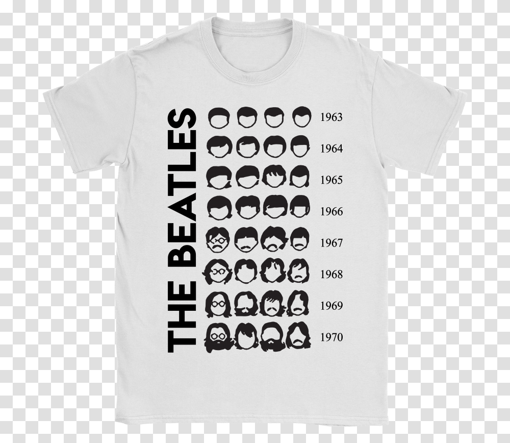Beatles Hair, Apparel, T-Shirt Transparent Png