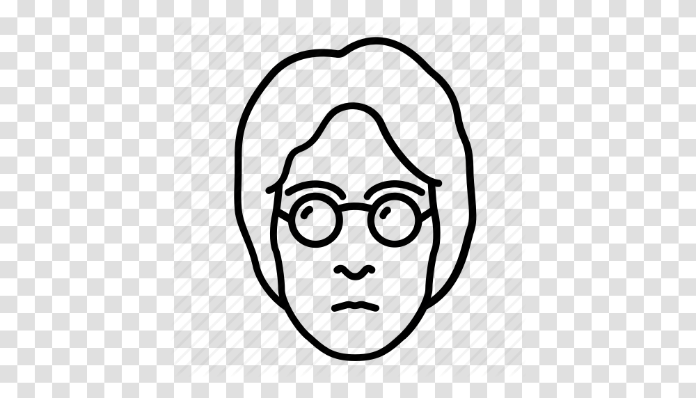 Beatles John John Lennon Legend Lennon Musician Singer Icon, Head, Label Transparent Png