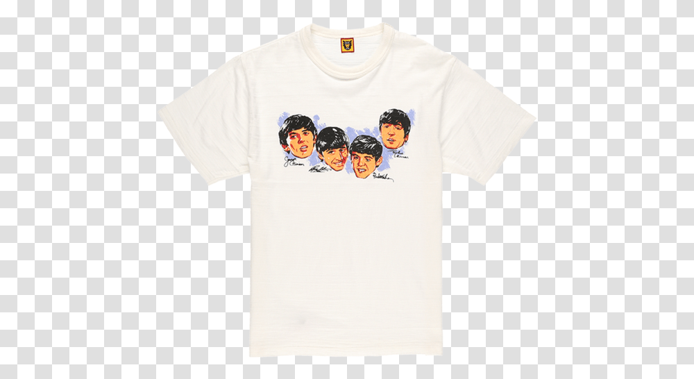Beatles T Shirt Human Made, Apparel, Person, T-Shirt Transparent Png