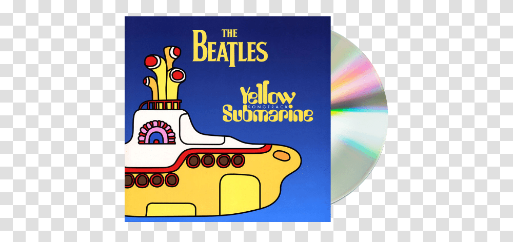 Beatles Yellow Submarine Songtrack 2009, Vehicle, Transportation, Disk, Dvd Transparent Png