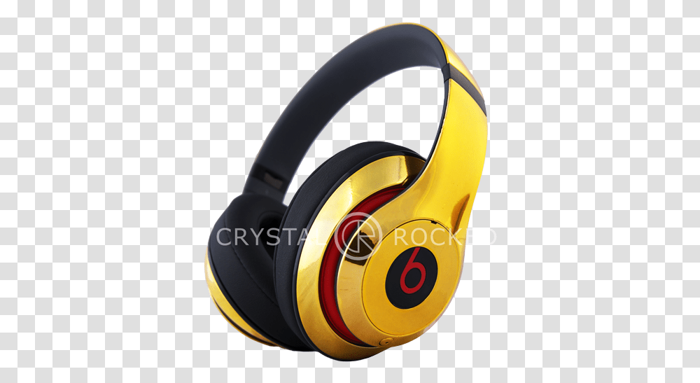 Beats Studio3 Wireless Overear Headphones 24ct Gold Headphones, Helmet, Apparel, Electronics Transparent Png