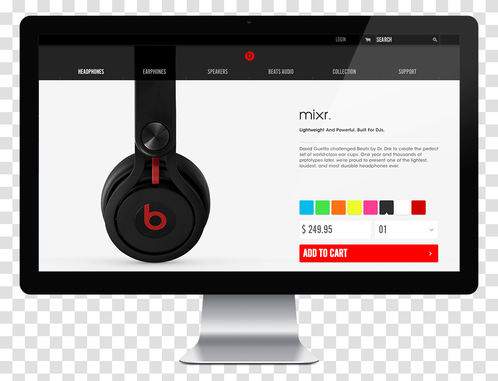 Beats Website, Electronics, Stereo, Computer Transparent Png