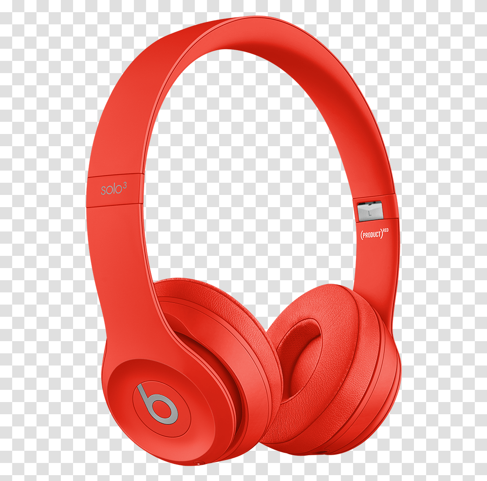 Beats Wireless Beats Solo 3 Wireless Red, Electronics, Headphones, Headset Transparent Png