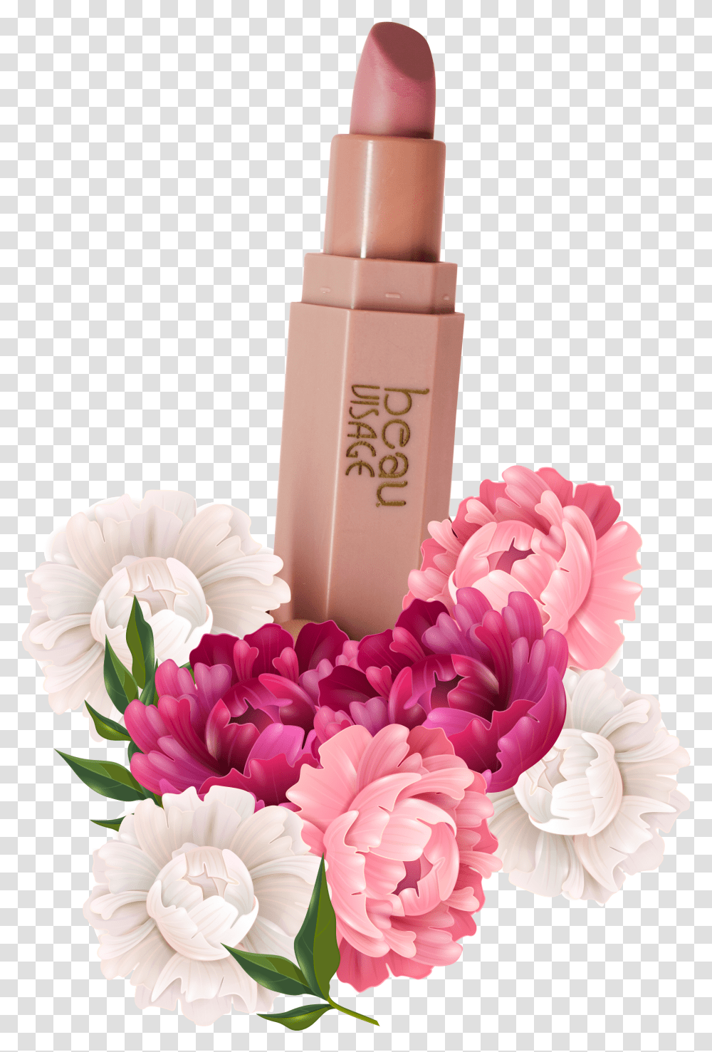 Beau Visage Cosmetic Logo, Flower, Plant, Blossom, Cosmetics Transparent Png