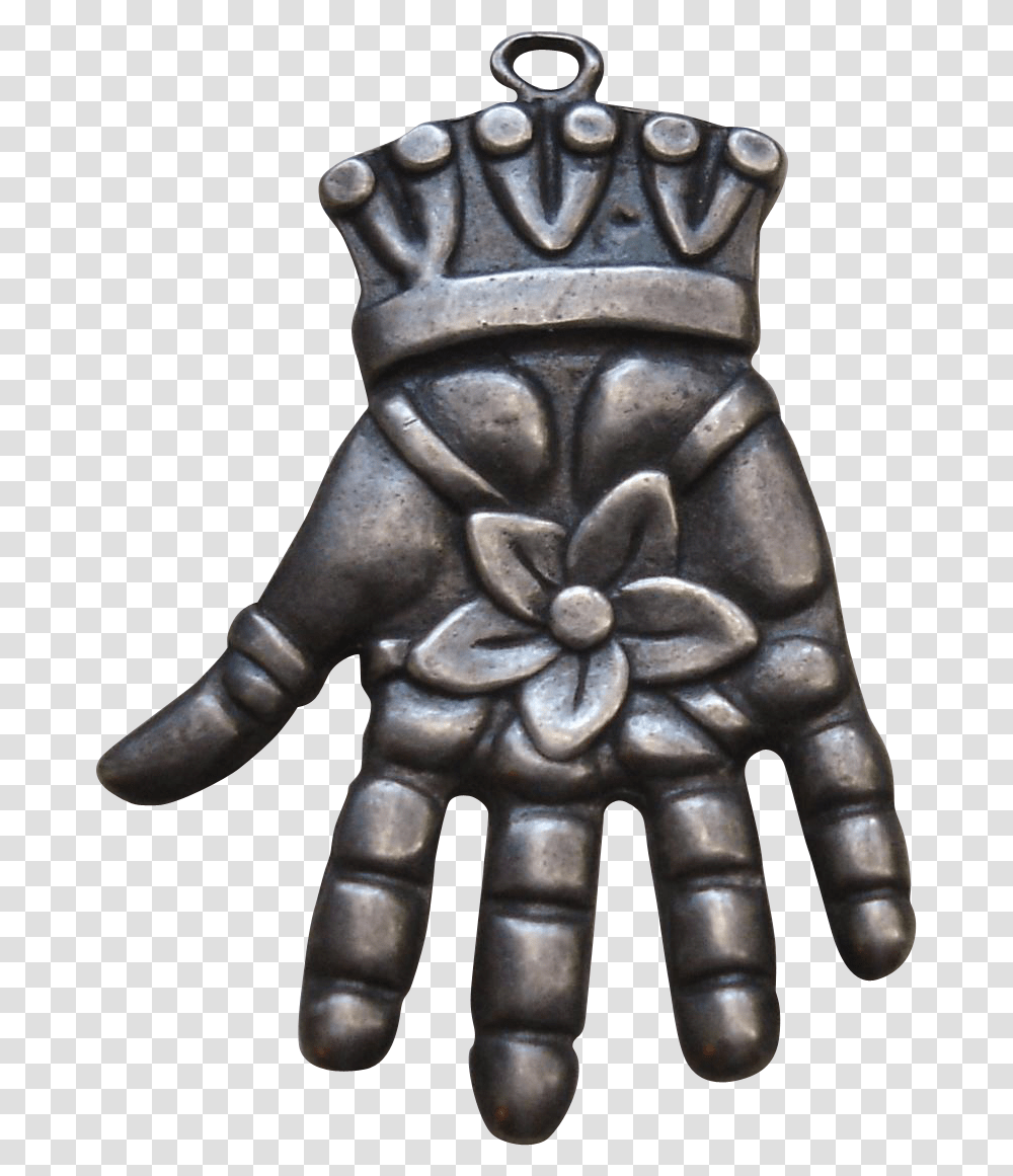 Beautiful Antique Hamsa Hand Of God Sterling Pendant Pendant, Building, Architecture, Emblem Transparent Png