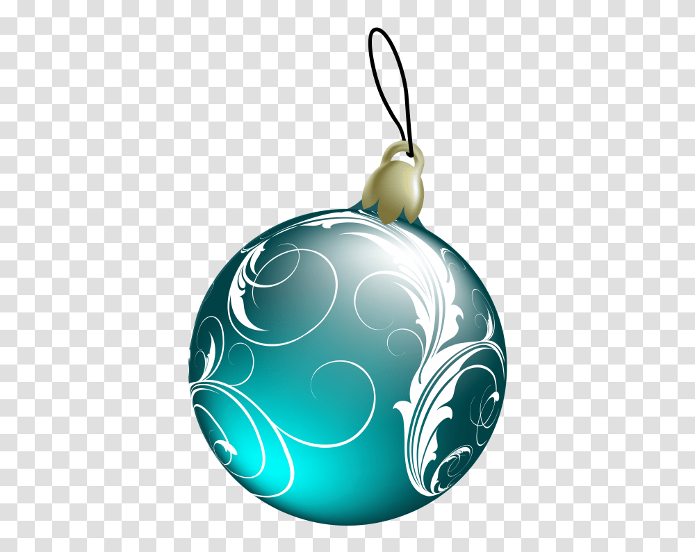 Beautiful Blue Christmas Ball, Animal, Bird Transparent Png