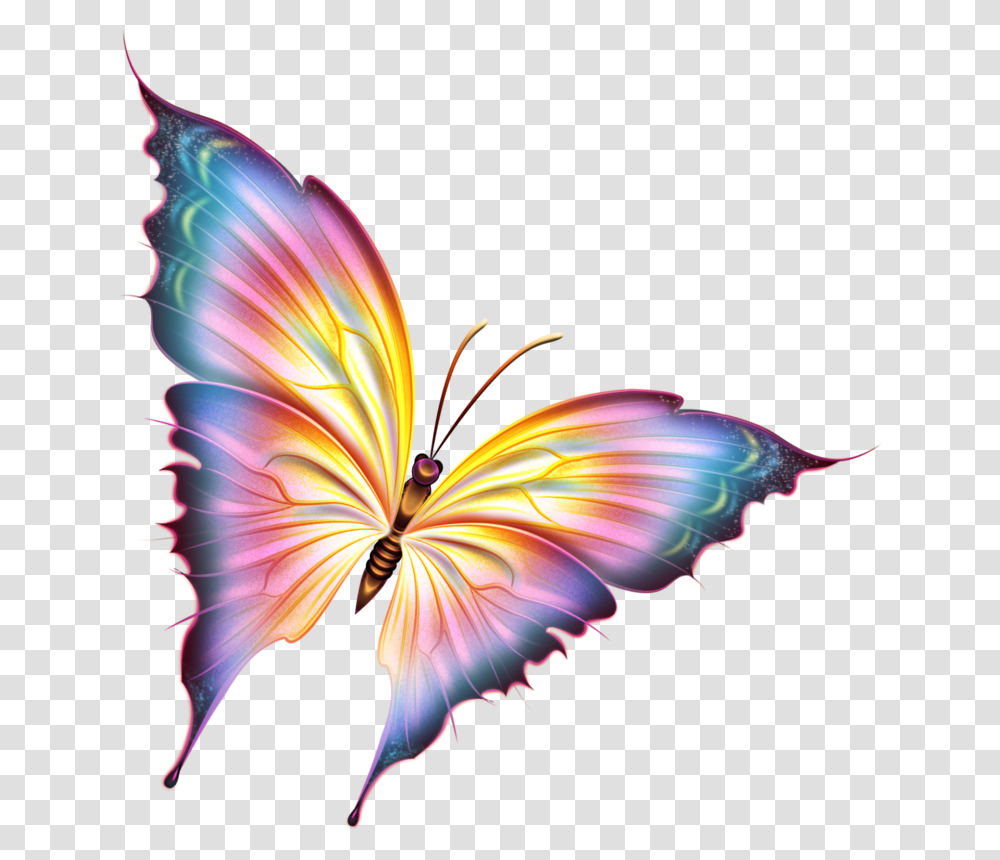 Beautiful Butterfly Pictures, Ornament, Pattern, Fractal Transparent Png