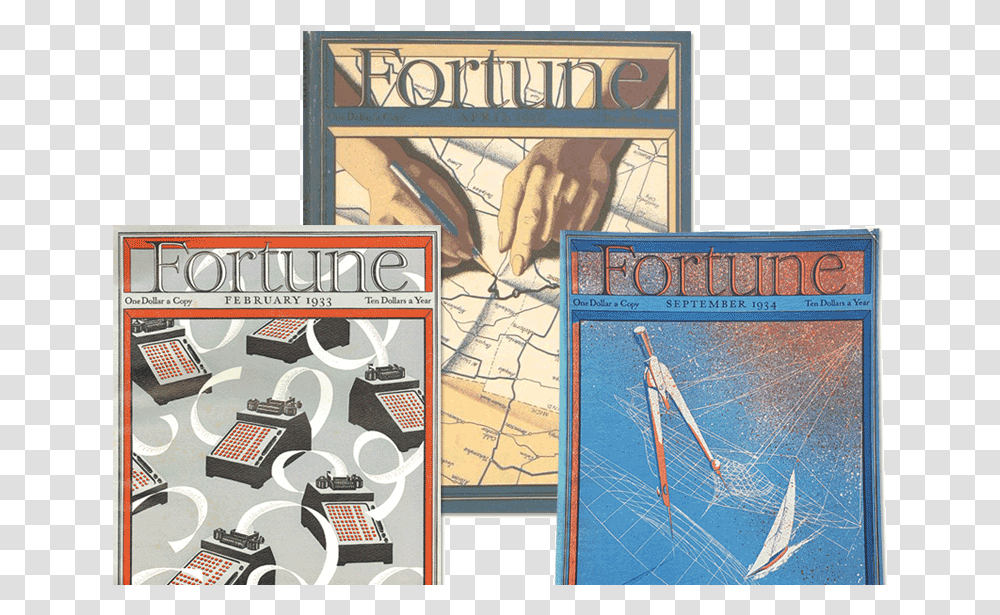 Beautiful Covers From Fortune Magazine Fortune Magazine February, Book, Comics, Advertisement Transparent Png