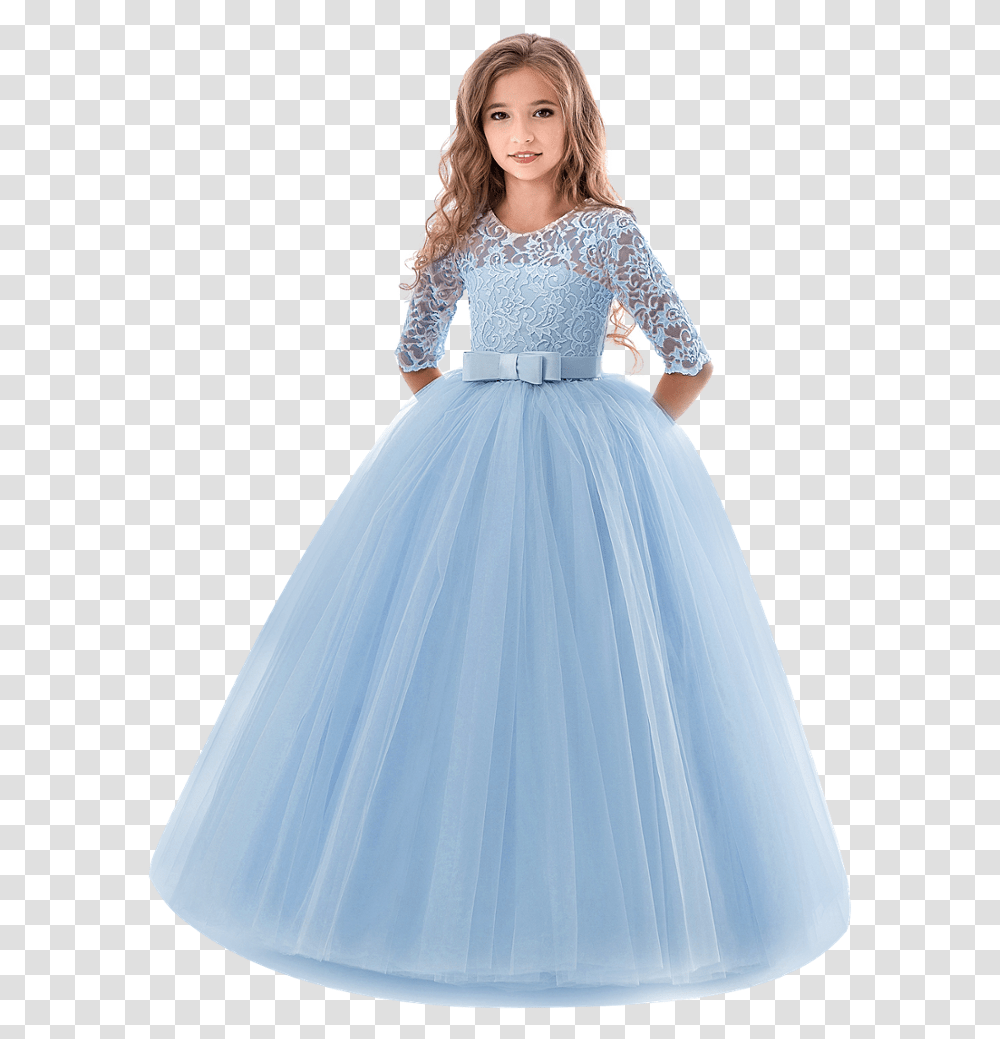 Beautiful Dresses For Children, Apparel, Female, Person Transparent Png