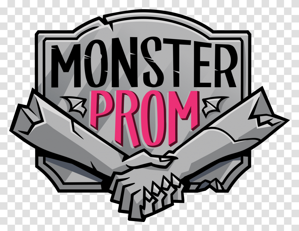 Beautiful Glitch Monster Prom Second Term Logo, Hand, Text, Holding Hands, Alphabet Transparent Png