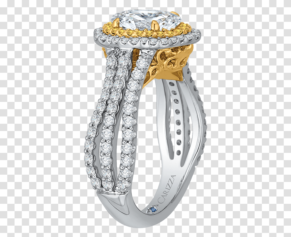 Beautiful Gold Double Design Ring, Diamond, Gemstone, Jewelry, Accessories Transparent Png