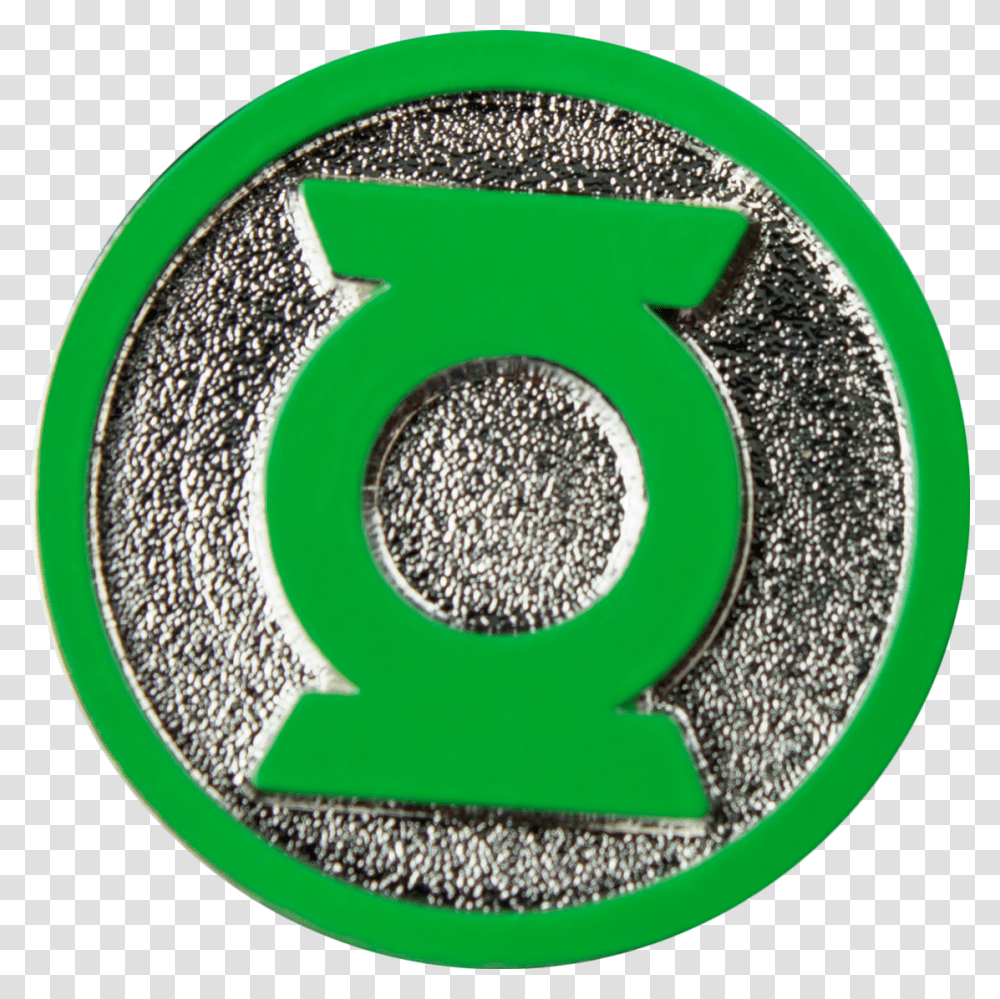 Beautiful Green Lantern Logo Colour Enamel Lapel Pin Green Lantern Corps, Number, Alphabet Transparent Png