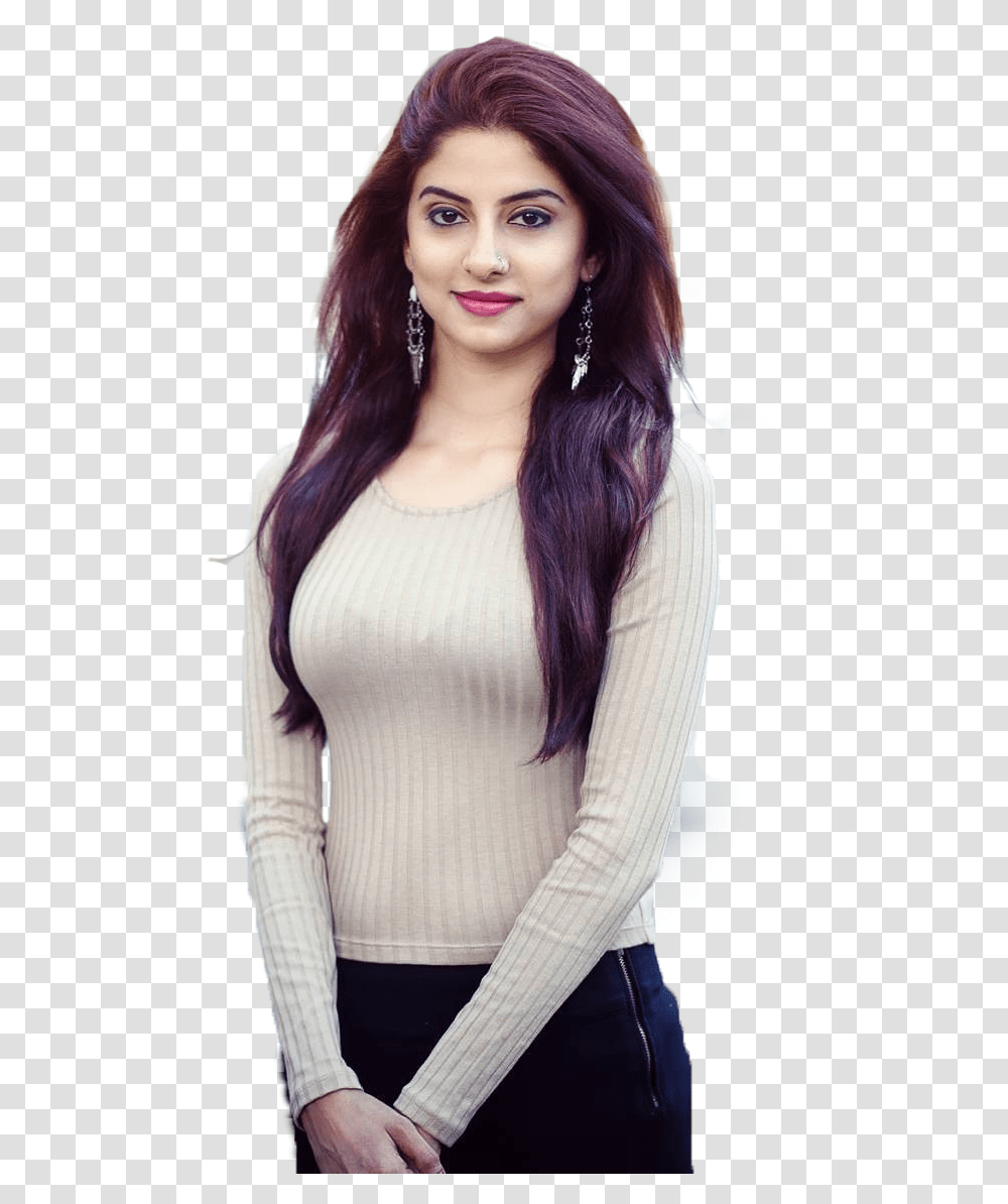 Beautiful Indian Girl, Face, Person, Female, Accessories Transparent Png