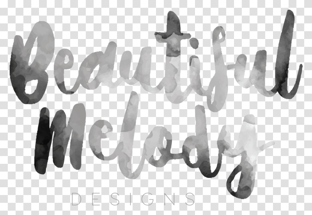 Beautiful Melody Designs Rejected Stamp Calligraphy, Handwriting, Alphabet, Letter Transparent Png