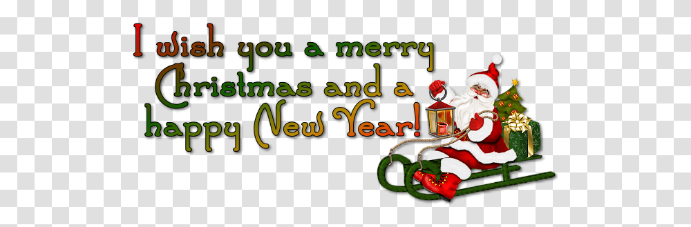 Beautiful Merry Christmas And Happy New Year Pictures Clip Art, Text, Plant, Robot, Jar Transparent Png
