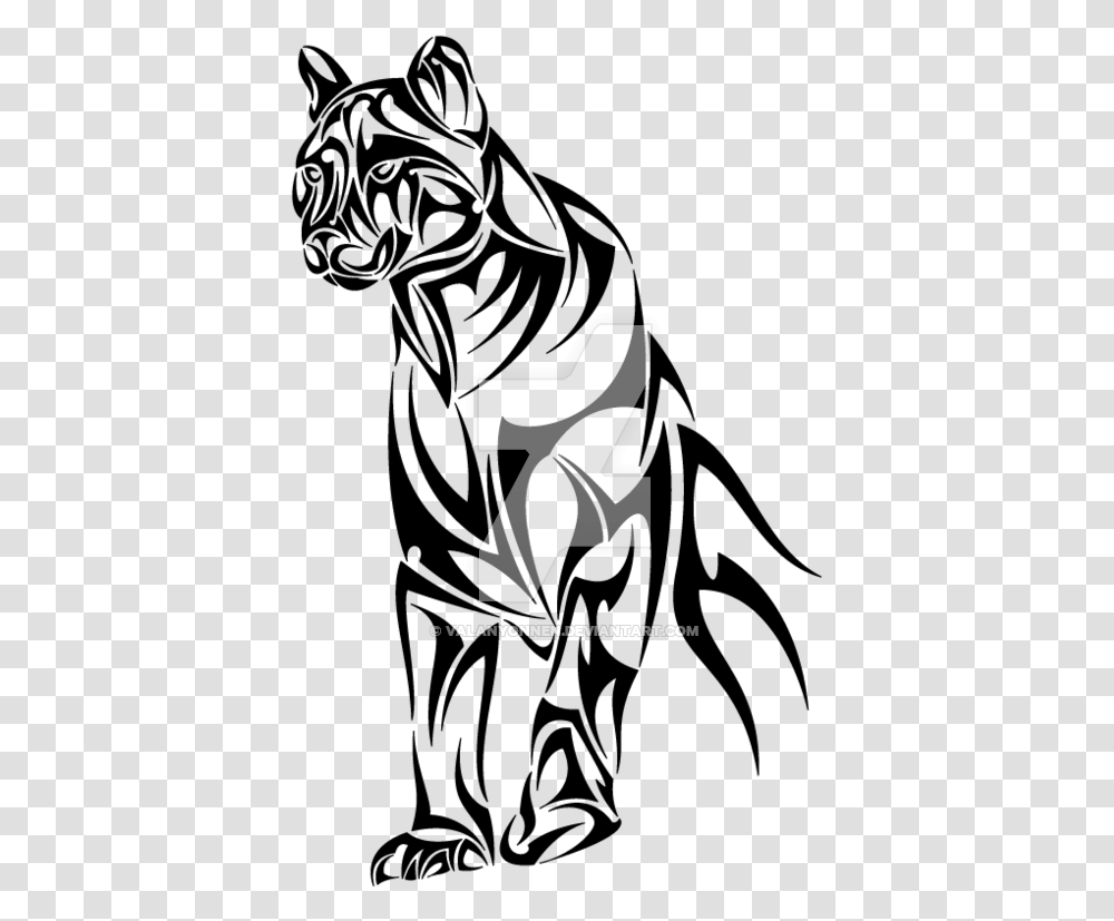 Beautiful Panther Tattoo Black Panther Tribal Tattoo, Number, Alphabet Transparent Png