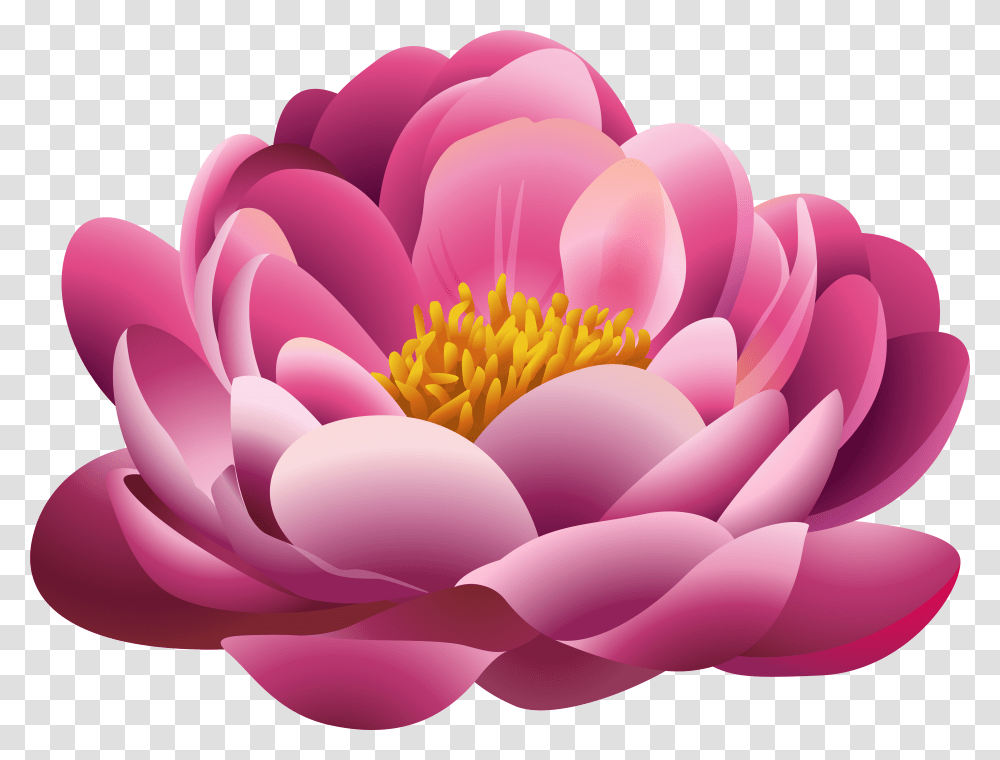 Beautiful Pink Flower Clipart Image Clip Art Library Pretty Flower Flower Clipart, Dahlia, Plant, Blossom, Petal Transparent Png