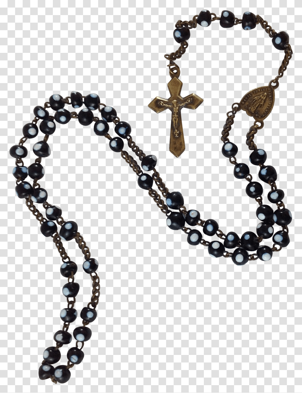 Beautiful Rare Venetian Black Banner Freeuse Download Prayer Beads, Accessories, Accessory, Worship, Rosary Transparent Png