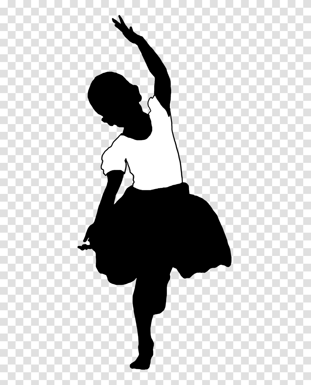 Beautiful Silhouettes Of Children, Kneeling, Stencil, Photography Transparent Png