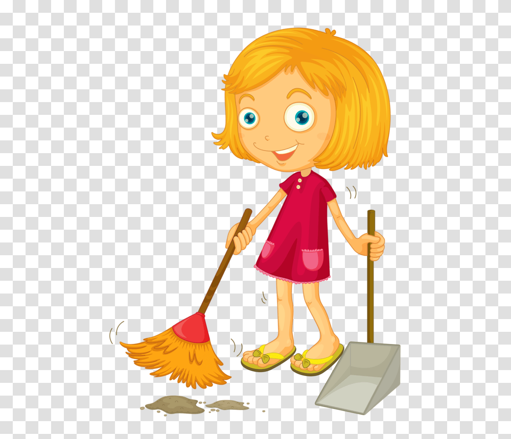 Beautiful Things Clip Art Scrapbook, Person, Human, Cleaning, Broom Transparent Png