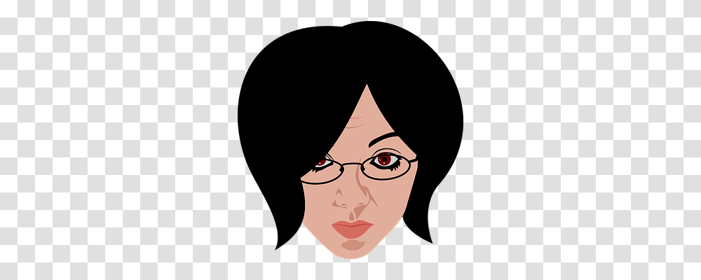 Beauty Person, Face, Head, Glasses Transparent Png