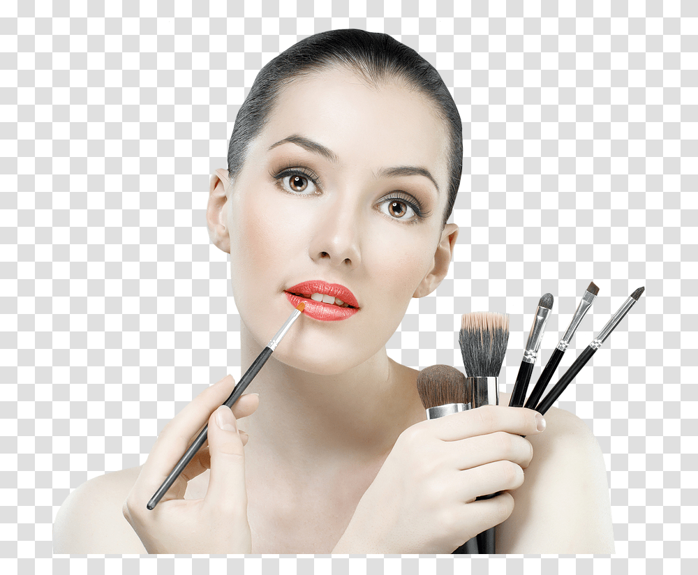 Beauty 4 Image Beauty Parlour Images Hd, Face, Person, Cosmetics, Lipstick Transparent Png