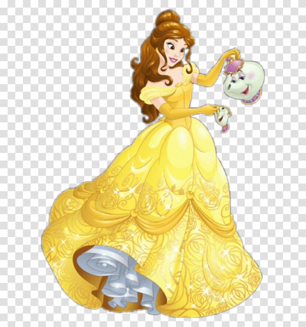 Beauty And The Beast Belle, Figurine, Toy Transparent Png