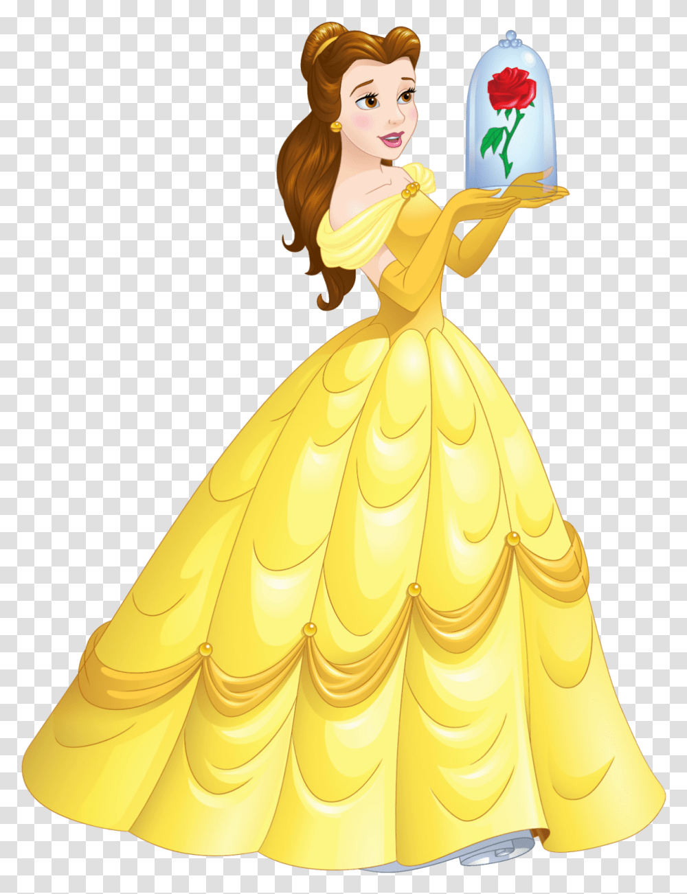 Beauty And The Beast Cartoons Artwork, Person, Leisure Activities, Clothing, Female Transparent Png