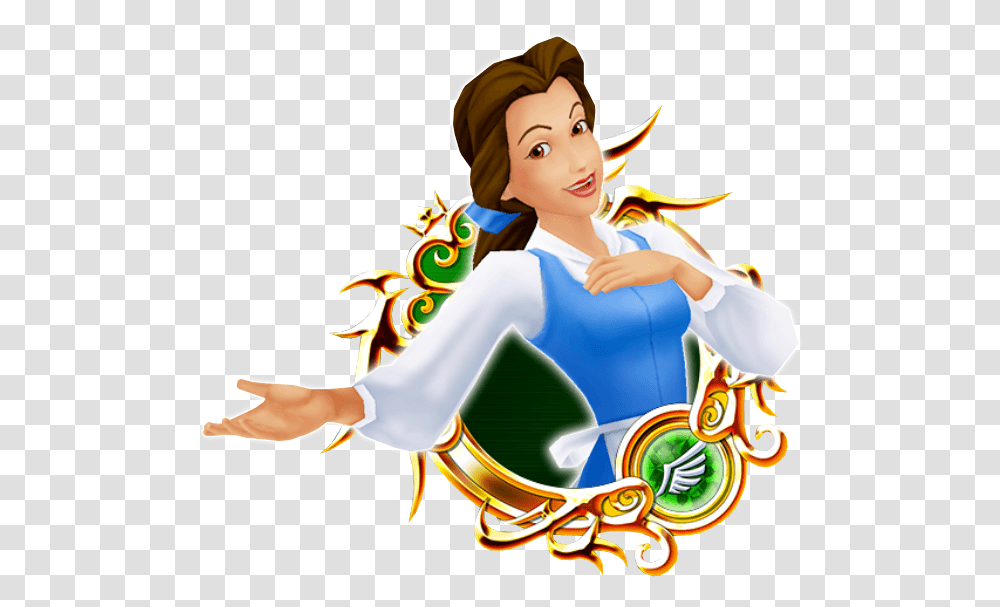 Beauty And The Beast Characters Kingdom Hearts Riku Medal, Person, Female, Face Transparent Png