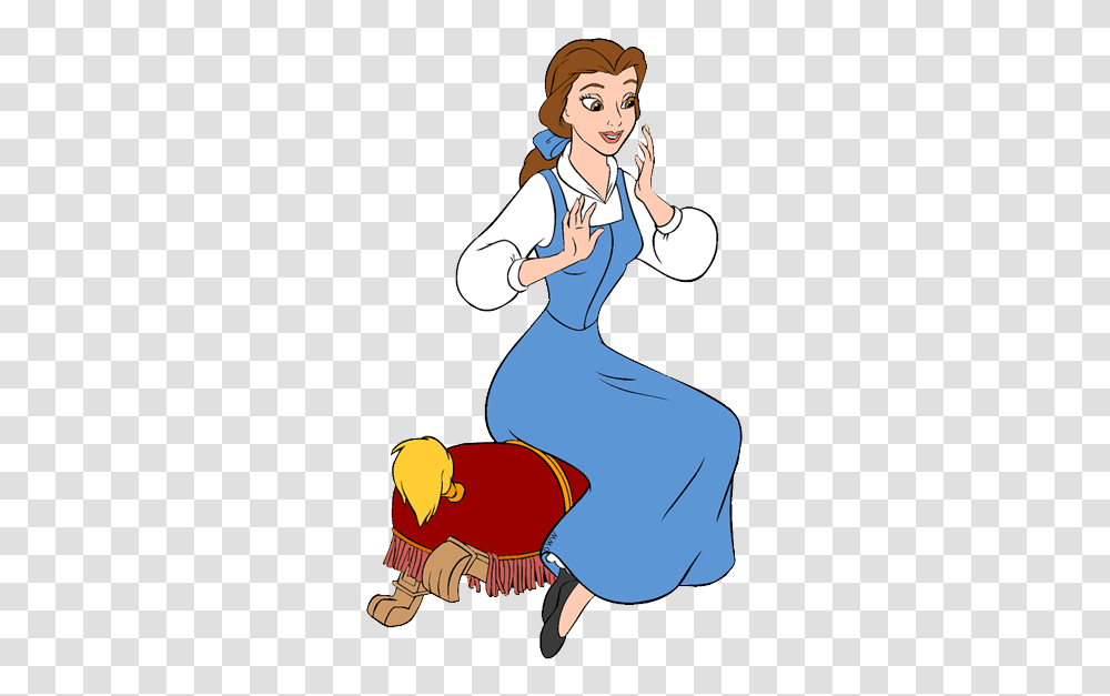 Beauty And The Beast Group Clip Art Disney Clip Art Galore, Person, Female, Woman, Dress Transparent Png