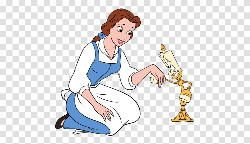 Beauty And The Beast Group Clip Art Disney Clip Art Galore, Person, Human, Kneeling Transparent Png