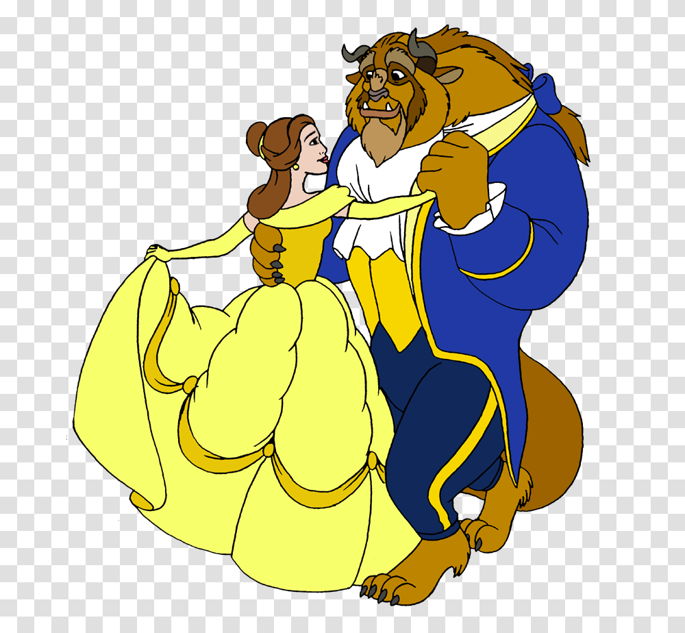 Beauty And The Beast Mirror Clip Art, Drawing, Doodle, Modern Art Transparent Png