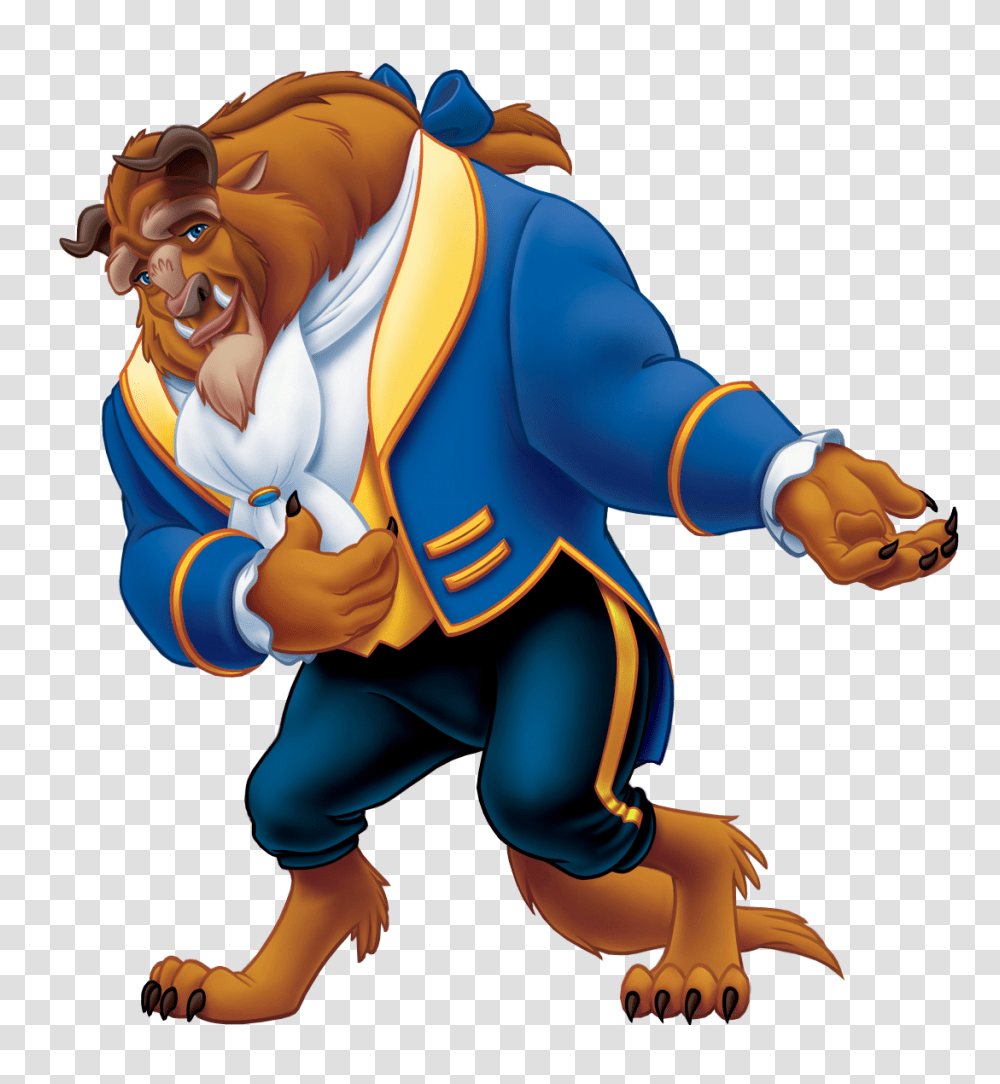 Beauty And The Beast, Person, Mascot, People, Costume Transparent Png