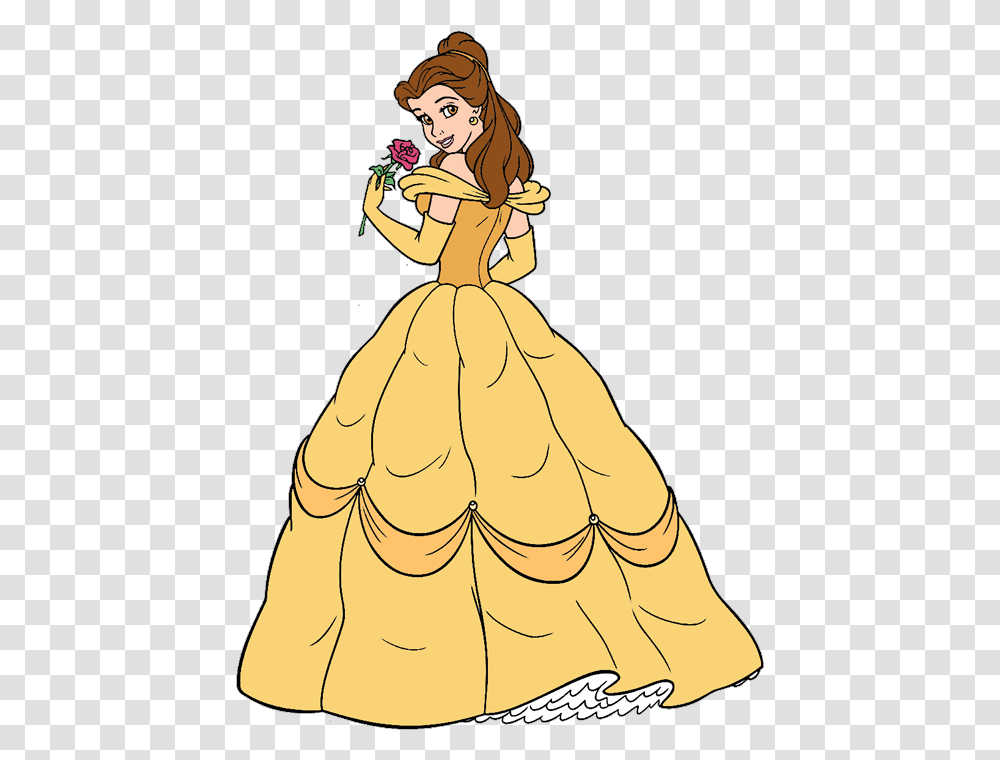 Beauty And The Beastampbelle Clip Art Image 4 Disney Belle Clip Art, Person, Human, Apparel Transparent Png