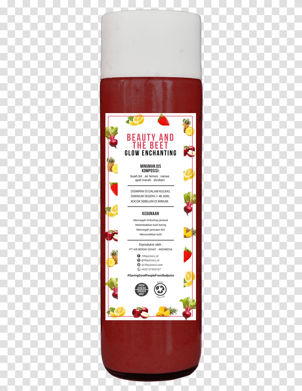 Beauty And The Beet Cold Press Juice Pink, Menu, Flyer, Poster Transparent Png