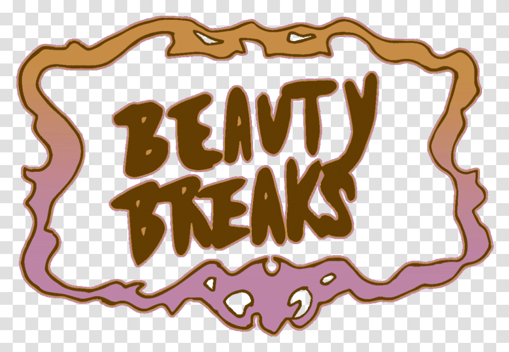 Beauty Breaks Counter Logo, Text, Label, Alphabet, Calligraphy Transparent Png