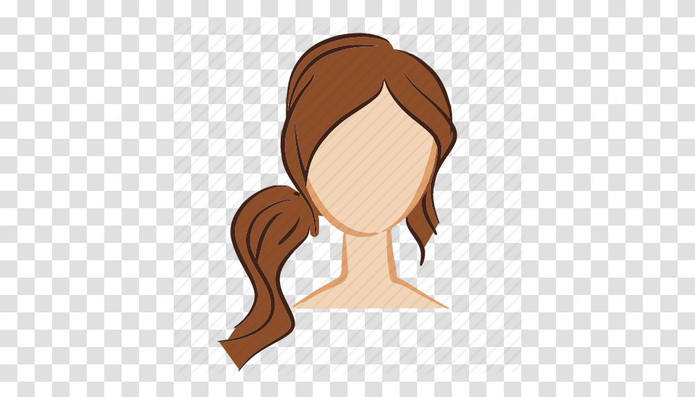 Beauty Brown Face Girl Hair Head Woman Icon, Plant, Seed, Grain, Produce Transparent Png