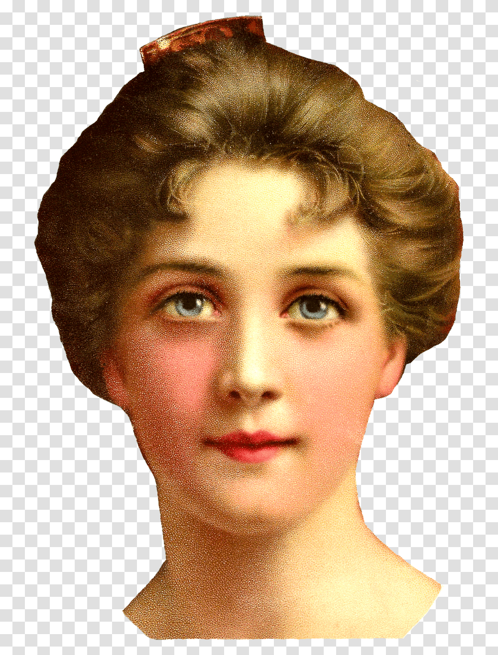 Beauty Clipart Beautiful Woman Victorian Face, Person, Head, Portrait, Photography Transparent Png