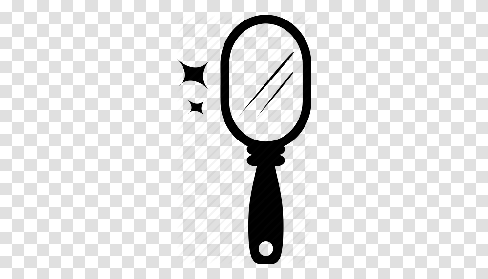 Beauty Cosmetic Glass Hand Mirror Magnifying Glass Mirror, Rug, Tool, Weapon Transparent Png