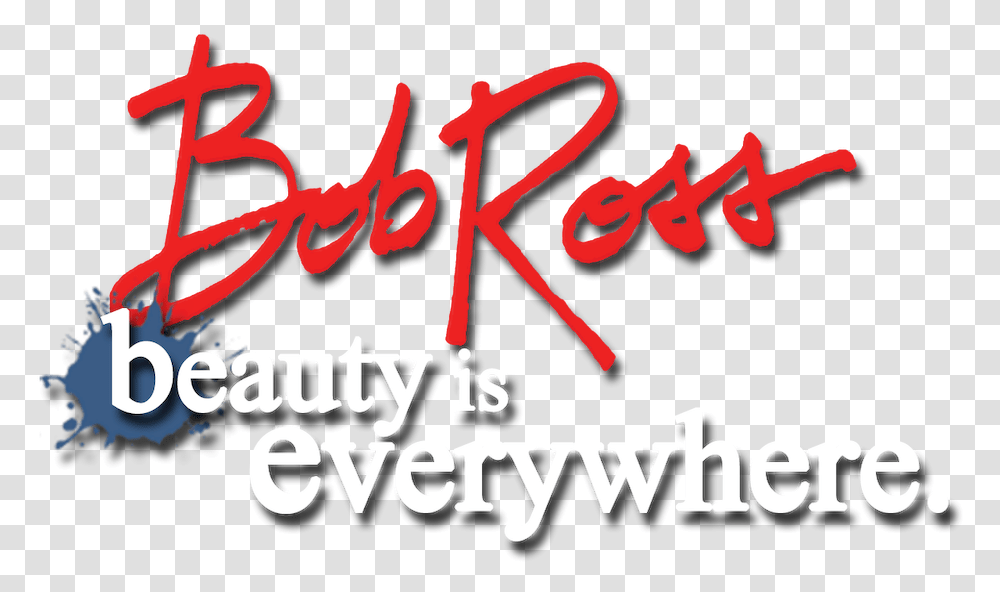 Beauty Is Everywhere Bob Ross Signature, Alphabet, Label, Handwriting Transparent Png