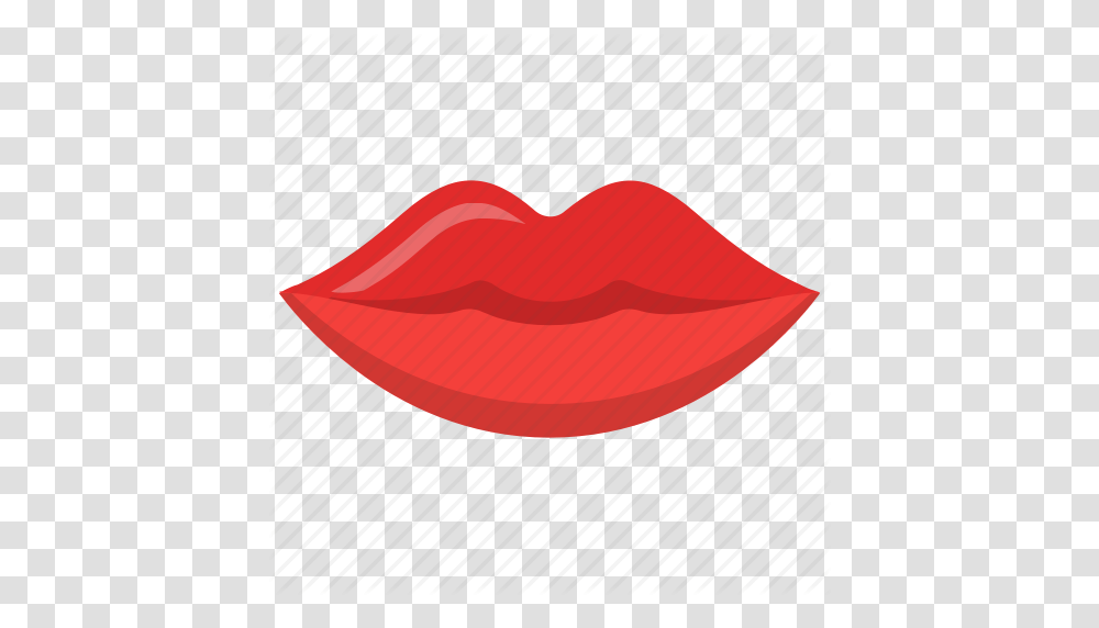 Beauty Kiss Lips Lipstick Mouth Woman Icon, Plant, Heart, Flower, Blossom Transparent Png