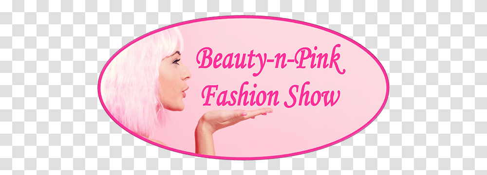 Beauty N' Pink Fashion Show Parade Of Ribbons For Women, Person, Face, Text, Purple Transparent Png